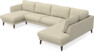 Bridge - 3-sits soffa med schäslong vänster och divan höger - Beige