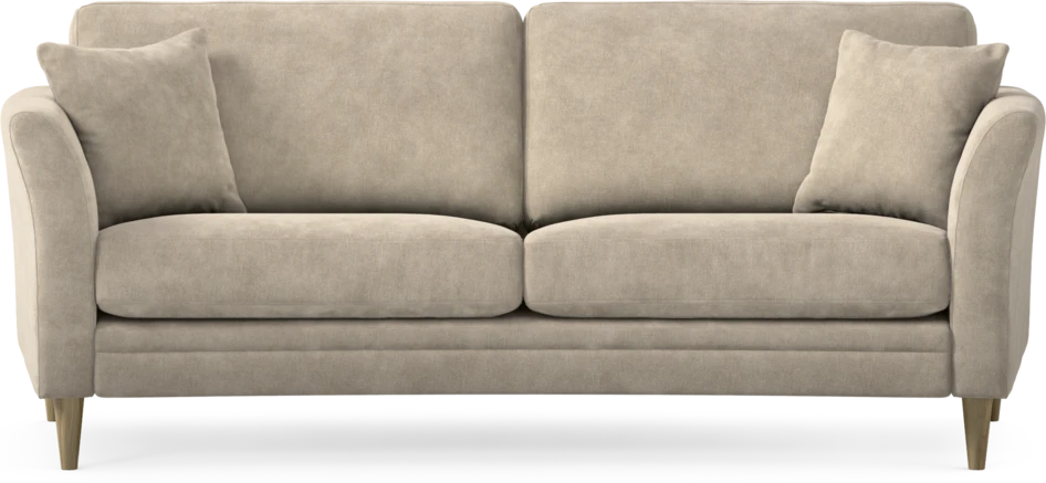 Eden - 2,5-sits soffa svängd - Beige
