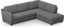 Friday - 2,5-sits soffa med divan höger - Grå