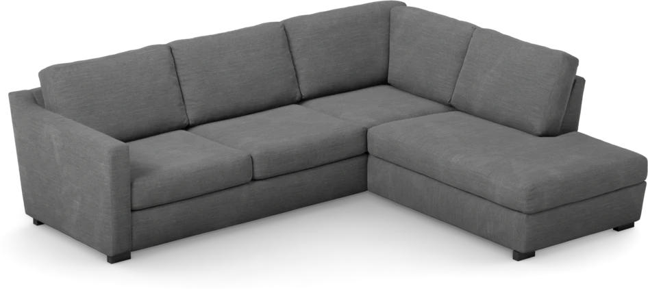 Friday - 2,5-sits soffa med divan höger - Grå
