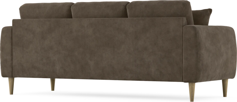 Eden - 3-sits soffa - Brun