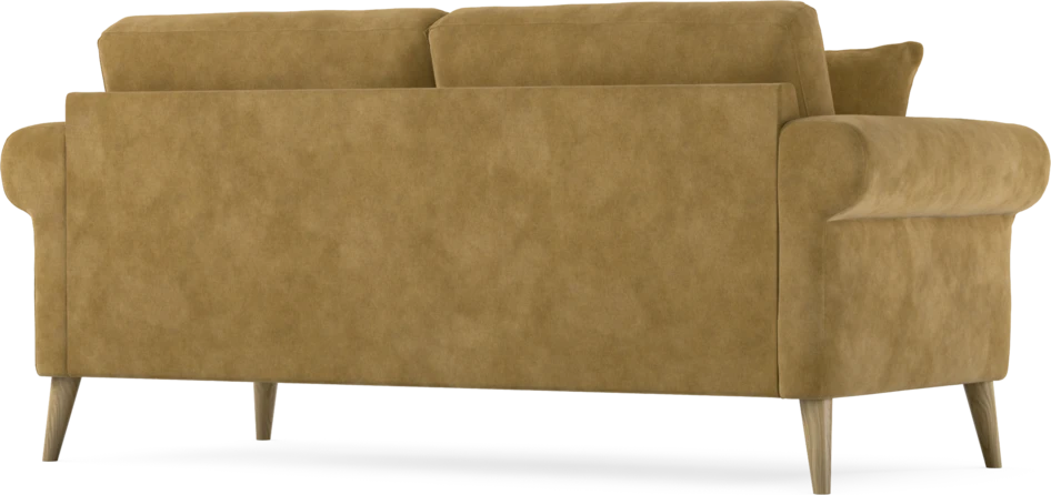 Eden - 2,5-sits soffa - Gul