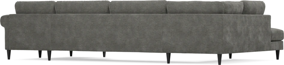 Bridge - 3-sits soffa med divan vänster och schäslong höger - Grå