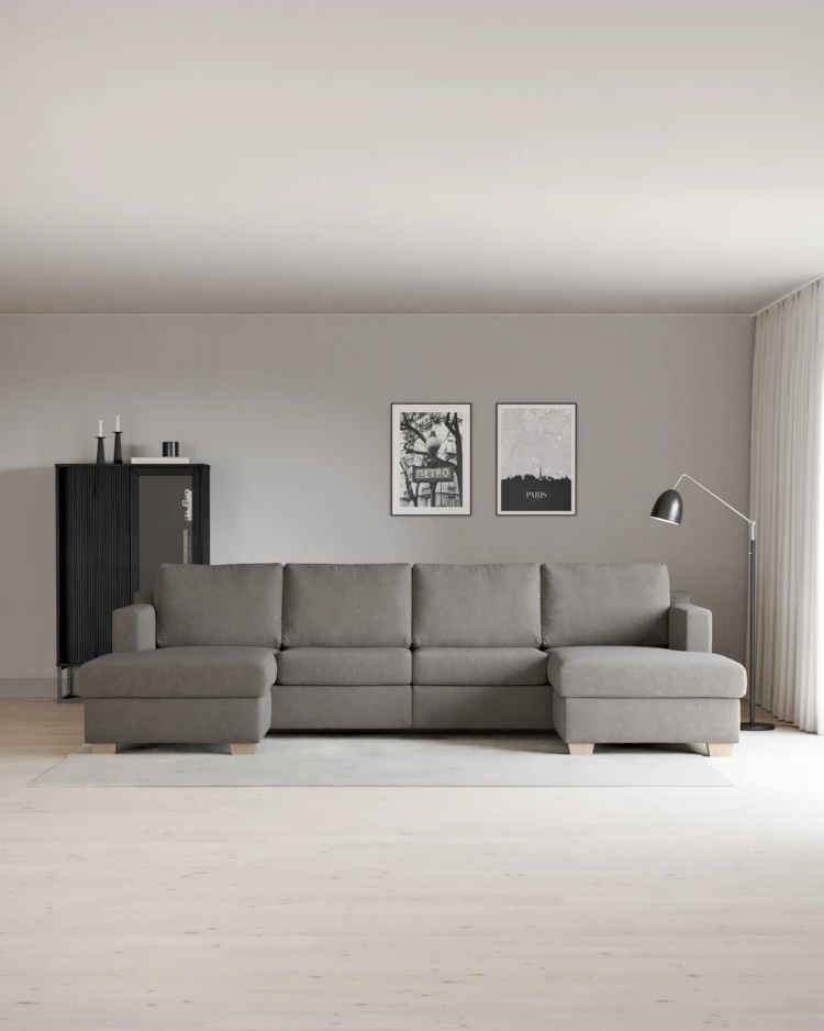 Friday - 2-sits soffa med två schäslonger - inspiration