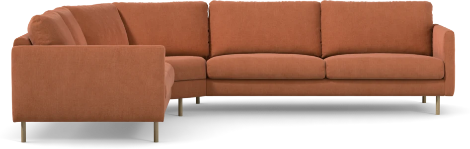 Madison Lux - Hörnsoffa 2+3-sits, hörn 2 - Orange