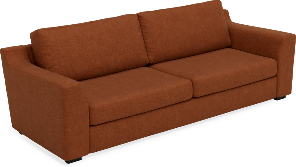 Friday - 3-sits soffa - Orange