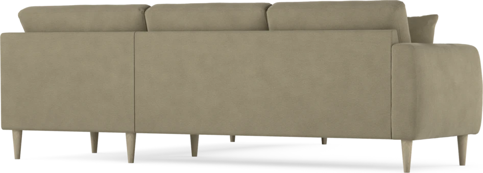 Eden - Hörnsoffa, 2,5+2,5-sits - Beige