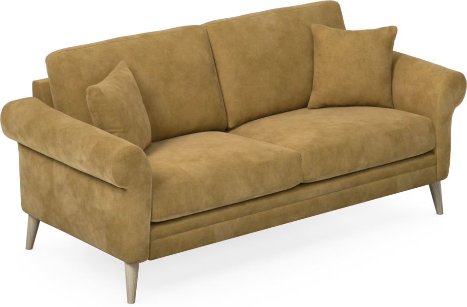 Eden - 2,5-sits soffa - Gul