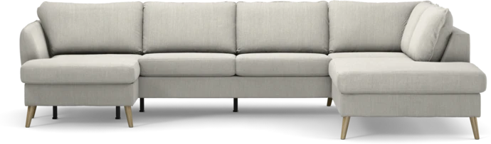 County, 3-sits soffa med schäslong vänster och divan höger