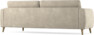 Bridge - 3-sits soffa svängd - Beige