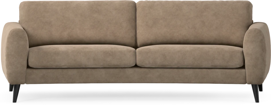 Bridge - 3-sits soffa svängd - Beige