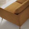 Madison - 3-sits soffa med divan vänster - Gul