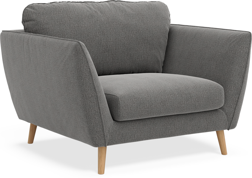 Madison Lux - Fåtölj, 70 cm - Grå
