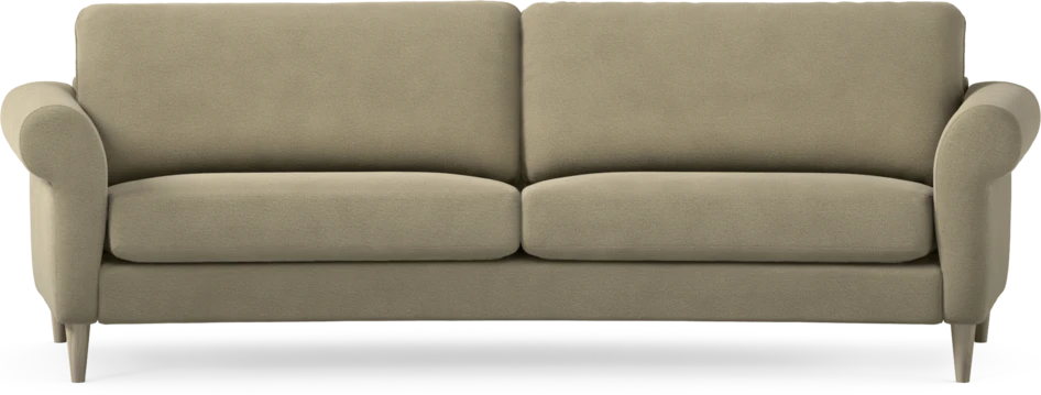 Bridge - 3-sits soffa svängd - Beige