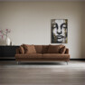 Harper - 3-sits soffa - Brun