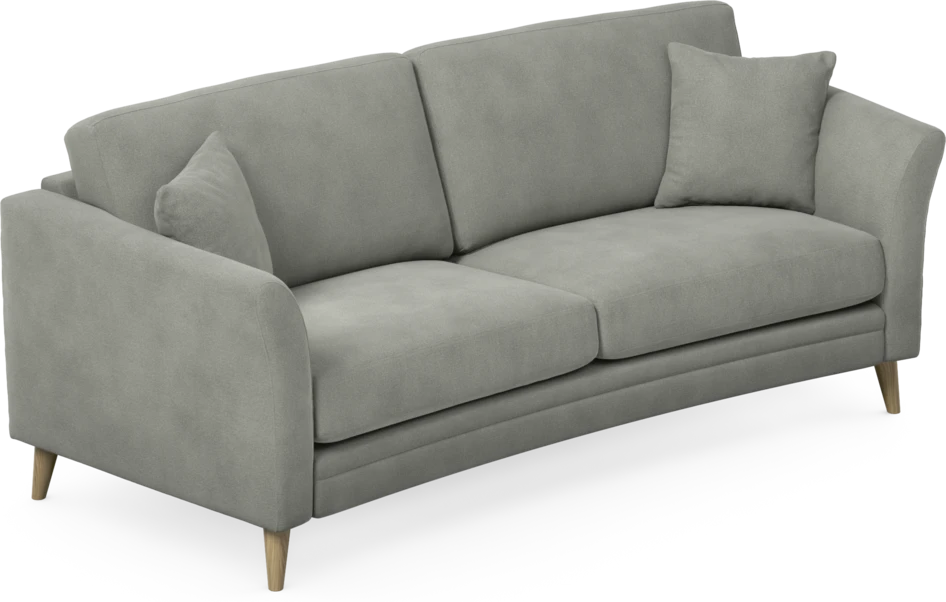 Eden - 2,5-sits soffa svängd - Grå