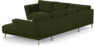 Madison Lux - Hörnsoffa med schäslong höger - Grön