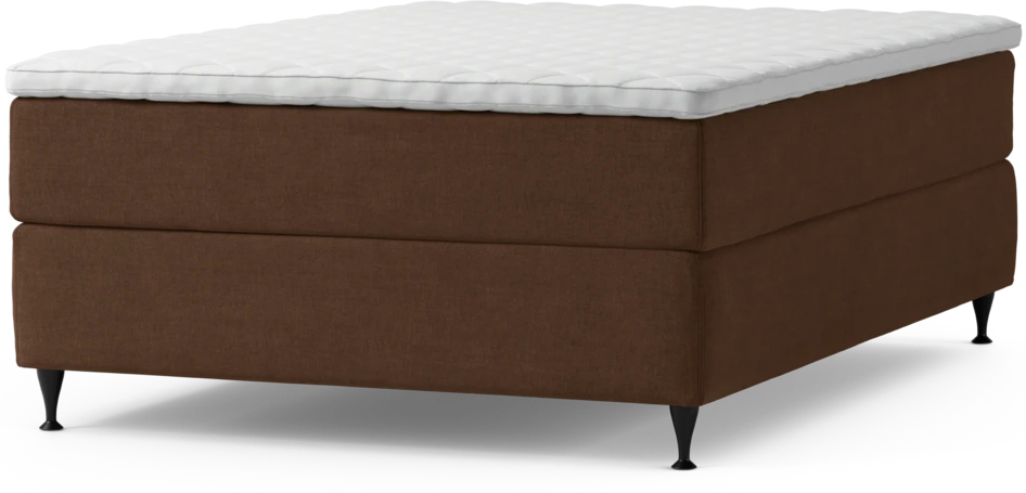 Delux Dream - Kontinentalsäng, enkelsäng 140 cm med bäddmadrass och sängben