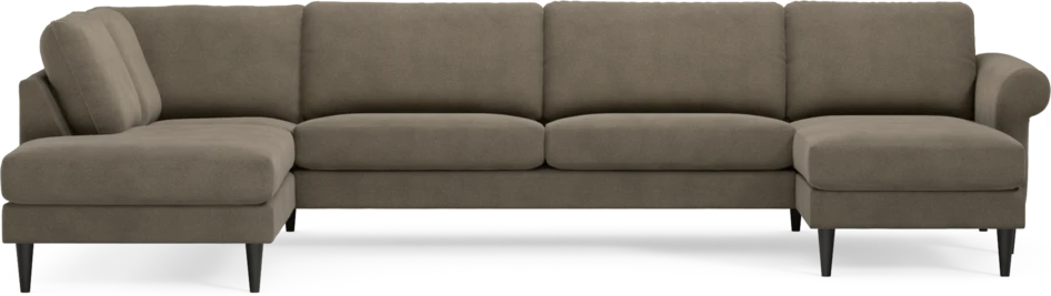 Bridge - 3-sits soffa med divan vänster och schäslong höger - Beige
