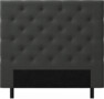 Delux Pikerad - Sänggavel, 90-210 cm - Grå