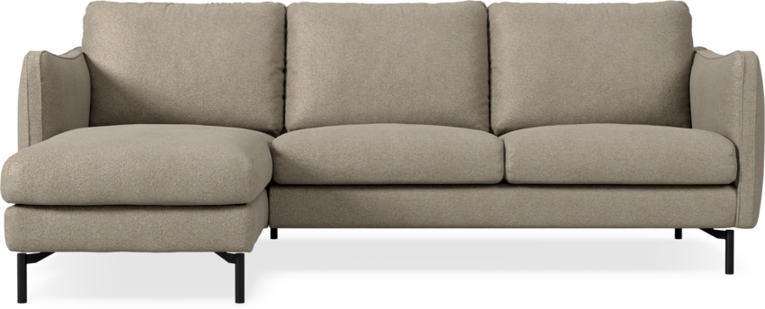 Madison Lux - 2-sits soffa med schäslong vänster - Beige