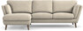 Madison - 2-sits soffa med schäslong vänster - Beige
