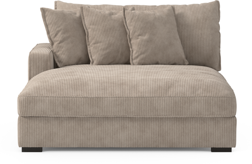 Rossi - Schäslong XL vänster - Beige