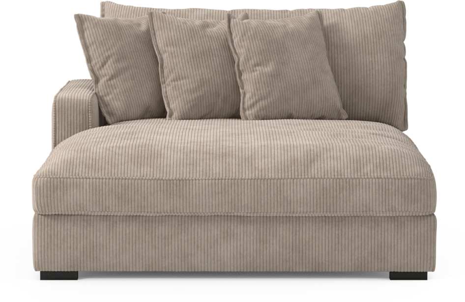 Rossi - Schäslong XL vänster - Beige