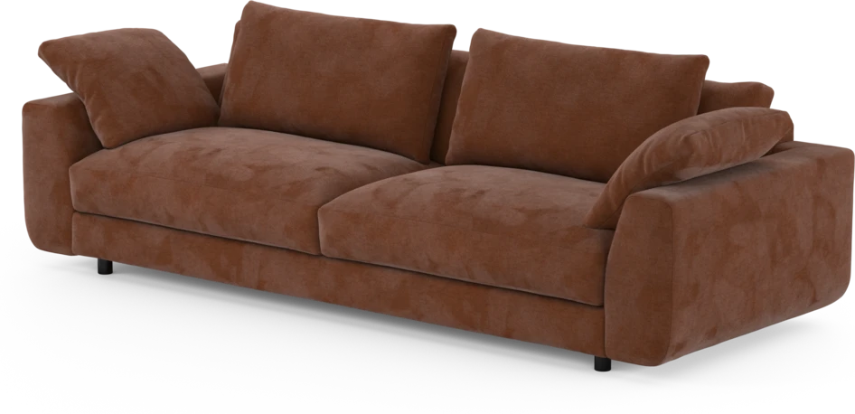 Amie - 4-sits soffa - Orange