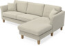 Eden - 2,5-sits soffa med schäslong - Beige