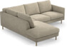 Madison Lux - 2-sits soffa med divan vänster - Beige