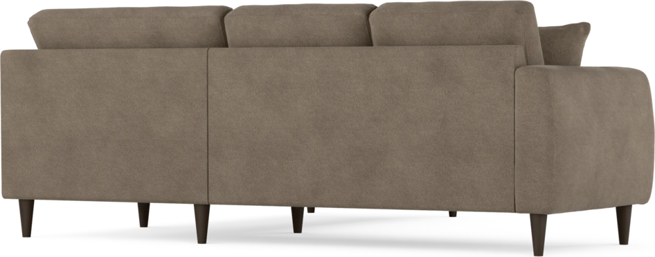 Eden - Hörnsoffa, 2+2-sits - Brun