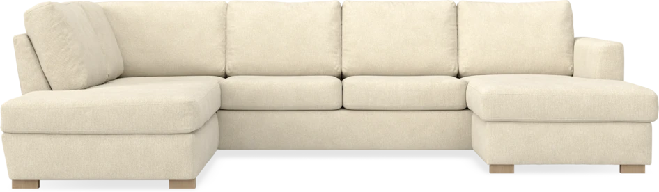 Friday - 3-sits soffa med divan vänster och schäslong höger - Beige