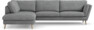 Madison Lux - 3-sits soffa med divan vänster - Vit