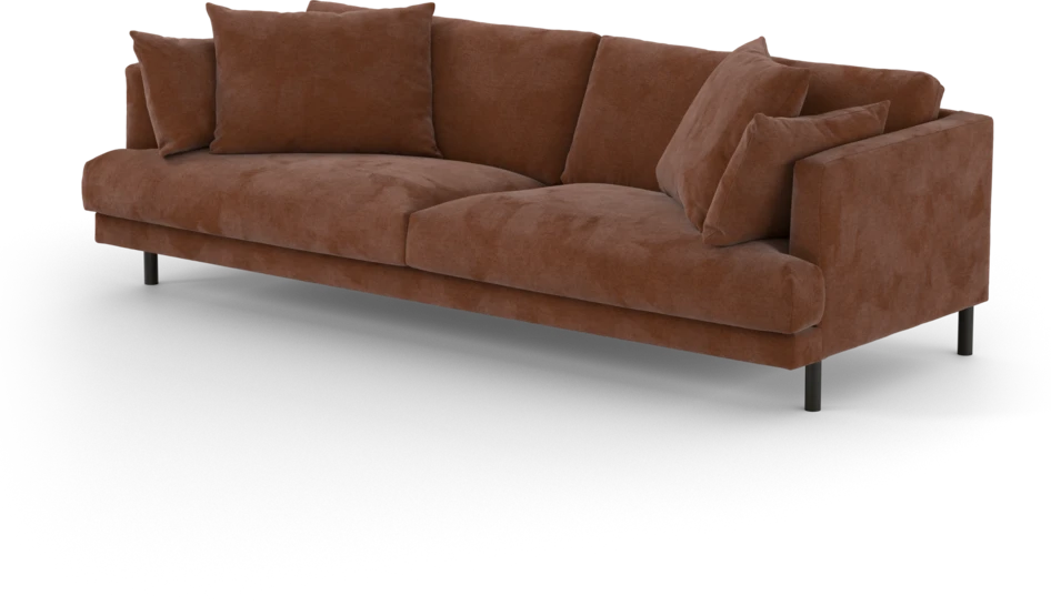Harper - 4-sits soffa - Orange
