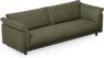 Cherrie - 4-sits soffa, hel dyna, fast klädsel - Grön