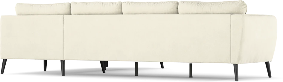 County - Hörnsoffa, 3+2-sits - Vit