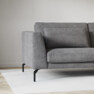 Willow - 3-sits soffa med divan höger, fast klädsel - Grå