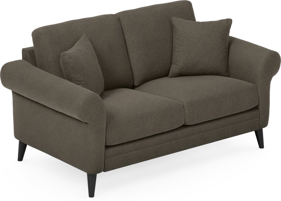 Eden - 2-sits soffa - Brun