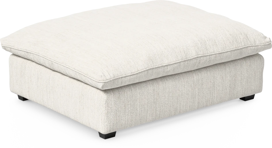 Bellora - Fotpall 130 - Vit