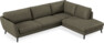 Madison Lux - 3-sits soffa med divan höger - Brun