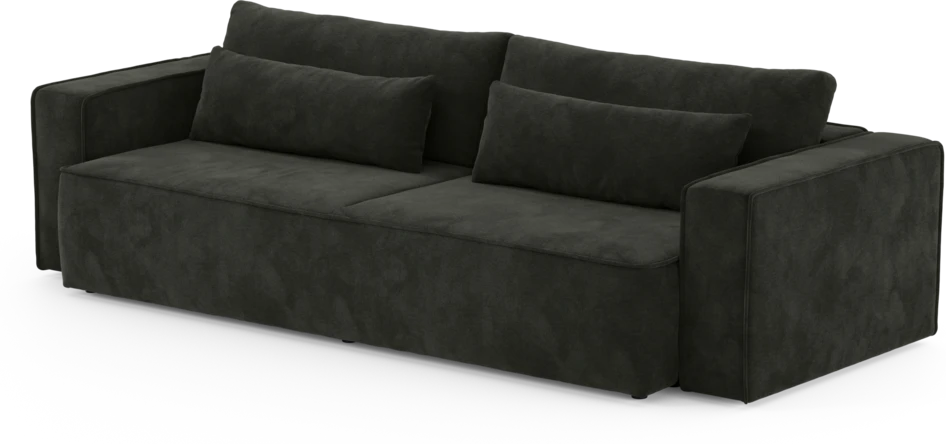 Ide - Bäddsoffa 4-sits - Svart