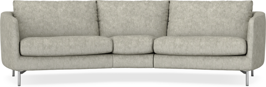 Madison - 3-sits soffa svängd, 90 cm - Beige