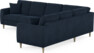 Eden - Hörnsoffa, 3+2-sits - Blå