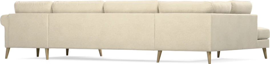 Bridge - 3-sits soffa med divan vänster och schäslong höger - Beige