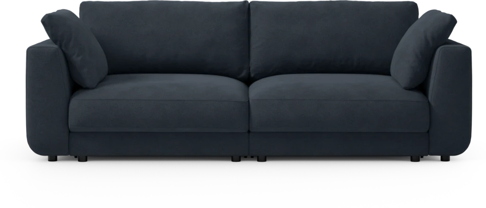 Amie - Bäddsoffa 3-sits - Blå