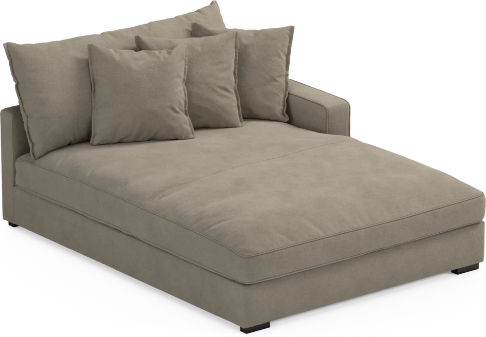 Rossi - Schäslong XL höger - Beige