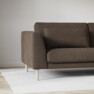Willow - 3-sits soffa med divan höger, fast klädsel - Brun