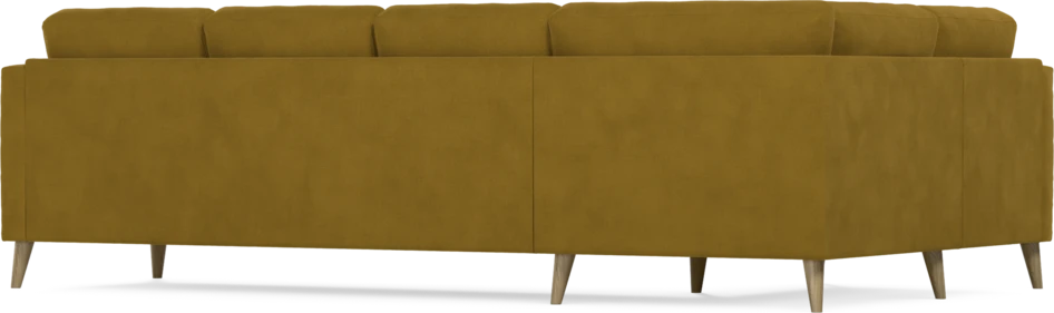 Eden - Hörnsoffa, 1+3-sits - Gul