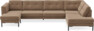 Rio - 4-sits soffa med schäslong vänster och divan höger - Beige